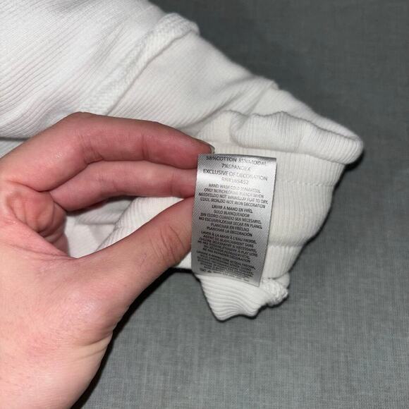 Boys Lie Rebel Drawstring White Shorts – Size Medium Loungewear Comfy Edgy Short - Picture 14 of 15